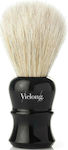 Vie Long Quart Shaving Brush with Horse Hair Bristles 24mm Black