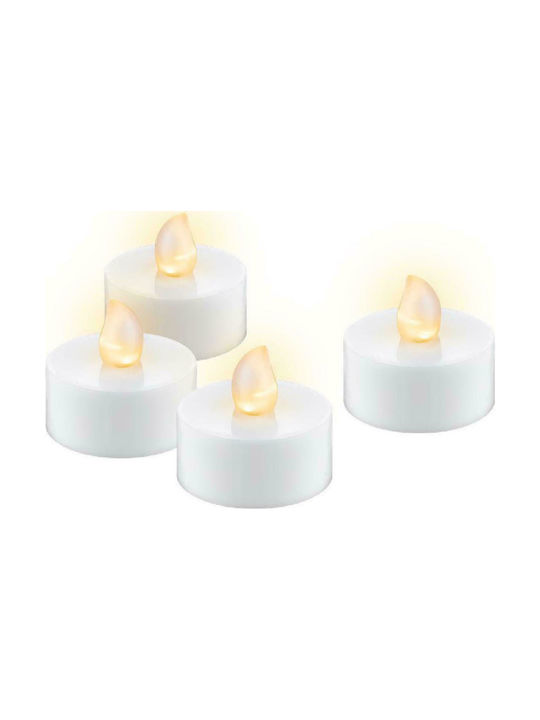 Goobay Διακοσμητικό Φωτιστικό Ρεσώ LED Μπαταρίας σε Λευκό Χρώμα