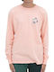 Hows My Attitude Herren Langarmshirt Dusty Rose