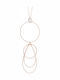 Gregio Funky Metal Charm aus Vergoldet Silber mit Zirkon