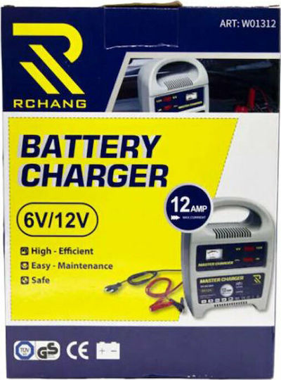Rchang W01312 Încărcător Baterie Auto 6/12V 12AMP 6/12V