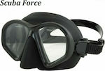 Scuba Force Μάσκα Θαλάσσης Σιλικόνης Drop σε Μαύρο χρώμα