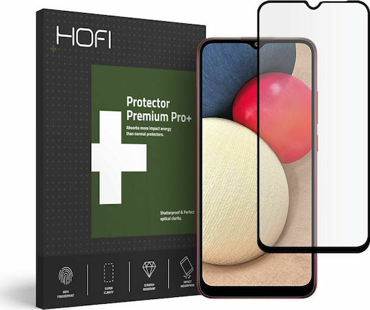 Hofi Pro+ Black 3D Full Face Tempered Glass (Galaxy A03s)