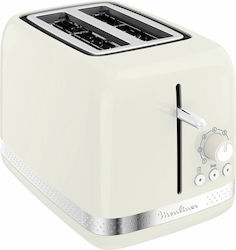 Moulinex Φρυγανιέρα 2 Θέσεων 850W Λευκή