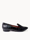 WOMEN'S LOAFERS Kroko - Schwarz