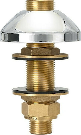 Viospiral Adjustable Base 1/2x3/4 With Rosette 27mm Φ71 Faucet Mechanism 21-8001