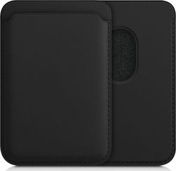 KWmobile PU Leather MagSafe Kartenetui in Schwa...