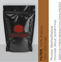 TwoStones Coffee Roasters Φίλτρου Αλεσμένος 1kg