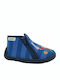 Kinderhausschuhe Stiefel Blau