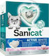 Sanicat Active White Katzenstreu mit Duftstoff Lotusblume 10Es 037181