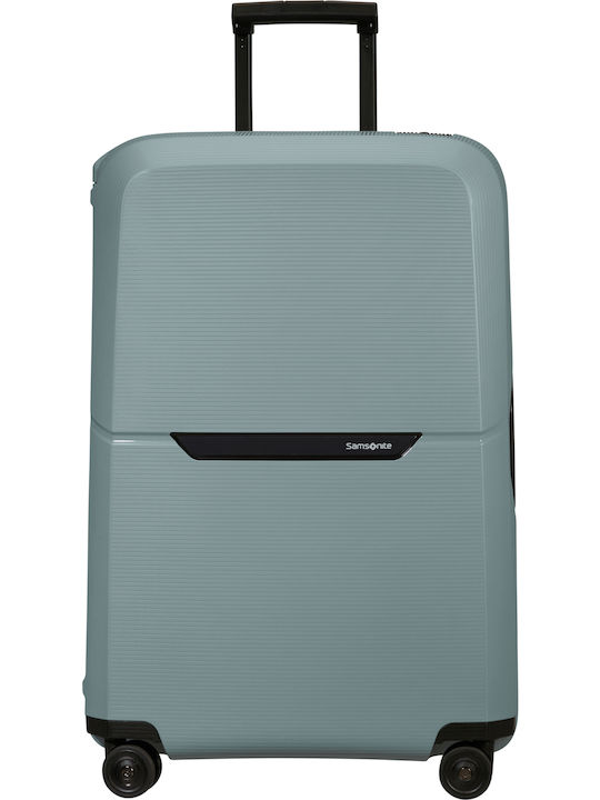 Samsonite Magnum Large Hard Ice Blue Suitcase W...