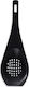 Espiel Plastic Kitchen Strainer Black 1pcs