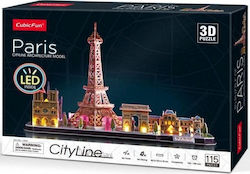Puzzle 3D Paris Led Edition 115 Piese Puzzle 3D Paris Led Edition 115 Piese