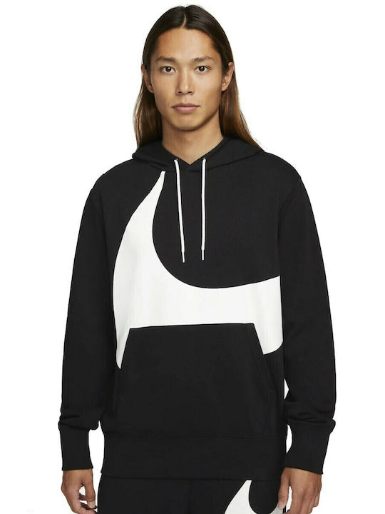Sportswear Swoosh Sweatshirt with Hood Black