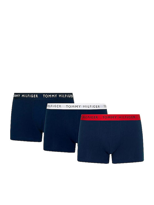 Tommy Hilfiger Ανδρικά Μποξεράκια Navy Blue 3Pack