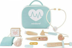 Miniland Kids Medical Set Ξύλινο Σετ Γιατρού made of Wood 94063