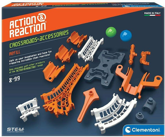 AS Action & Reaction Σετ Ράγες με Διασταυρώσεις STEM Educational Game Engineering Science And Play for 8+ years old Years Old