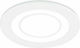 Trio Lighting Core Rotund Plastic Spot Încorporat cu LED Integrat și Lumină Alb Cald Alb 1buc