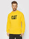 CAT Men's Sweatshirt Yellow