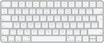 Apple Magic Keyboard With Touch ID Ασύρματο Πληκτρολόγιο Αγγλικό UK Ασημί