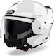 Airoh Mathisse Flip-Up Helmet with Sun Visor 1675gr White Gloss AIR000KRA249