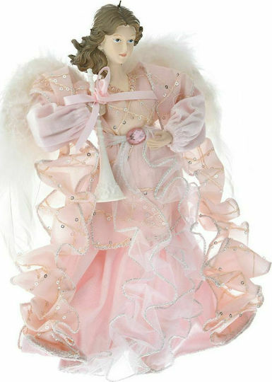 Iliadis Weihnachtliche Figur Cherub Rosa Höhe 30cm