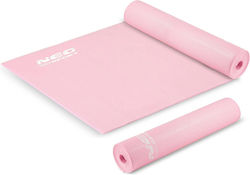 NEO Sport Στρώμα Γυμναστικής Yoga/Pilates Ροζ (173x61x0.6cm)