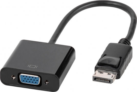Vivanco 45519 Конвертор DisplayPort мъжки към VGA женски