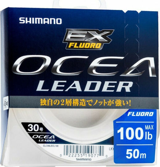 Shimano Ocea Leader Fluorocarbon Fishing Line Transparent 50m / 0.476mm