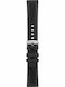 Morellato Acre Gummi-Armband Schwarz 22mm