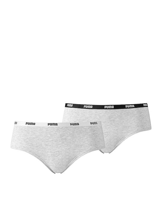 PUMA Дамско Слип 2Pack Сиви