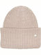 Beanie Beanie with Rib Knit Sepia Rose
