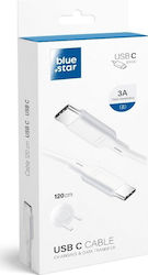Blue Star USB 2.0 USB-C male - USB-C 1.2m Blue Star USB 2.0 USB-C male - USB-C 1.2m