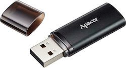 Apacer AH25B 64ГБ USB 3.1 Стик Черно