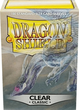 Dragon Shield Dragon Shield Manșoane de Carduri Dimensiune Standard 100 Bucăți Clare