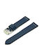 Morellato Paros Lederriemen Marineblau 20mm