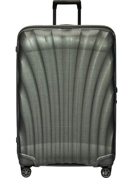 Samsonite C-LITE Große Hartreisekoffer Grün mit...