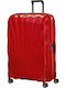 Samsonite C-LITE Große Hartreisekoffer Rote mit 4 Rädern Höhe 81cm