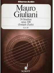 Schott Giuliani Maurio - 24 Studies Op100 W112928007