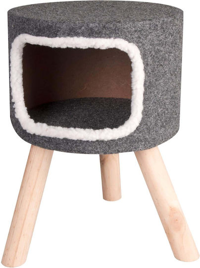 Flamingo Nordic Home Φωλιά Γάτας Γκρι 35x35x50cm
