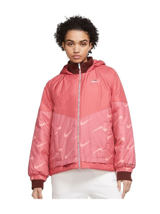 Nike Therma-FIT Icon Clash Γυναικείο Μπουφάν Ru...