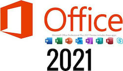 Microsoft Office Professional Plus 2021 Αγγλικά σε Ηλεκτρονική άδεια για 5 Χρήστες