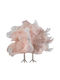 Lianos Weihnachtliche Figur Pfau Rosa Höhe 29cm