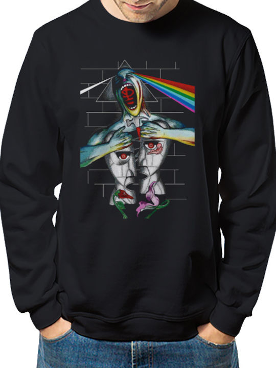Sweatshirt Classic Pink Floyd Schwarz