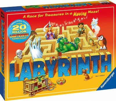 Ravensburger Board Game Λαβύρινθος Κυνήγι Θησαυρού for 2-4 Players 8+ Years (EL)