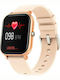 Colmi P8 43mm Smartwatch με Παλμογράφο (Χρυσό)
