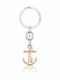 Luca Barra Keychain Metallic Silver