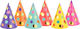 PartyDeco Party Hats 6τμχ Καπελάκια Πουά 6pcs CPP25