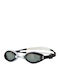 Zoggs Endura Swimming Goggles Adults Black/White/Smoke