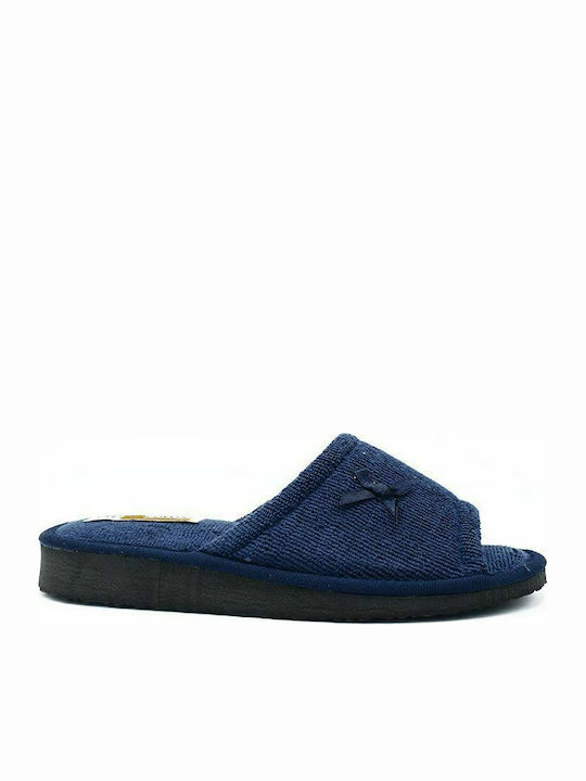 Kolovos 550Α Terry Women's Slipper In Blue Colour